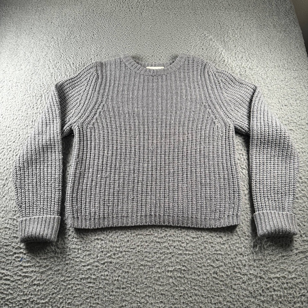 Aritzia Babaton Gray Crew Neck Sweater